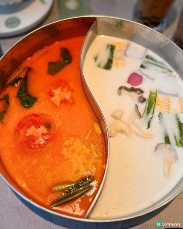 泰國特色Shabu Shabu 🌶️冬陰功🥥椰子雞湯底👍