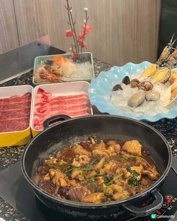 《旺角和牛火鍋放題 海鮮刺身任食》