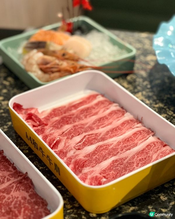 《旺角和牛火鍋放題 海鮮刺身任食》