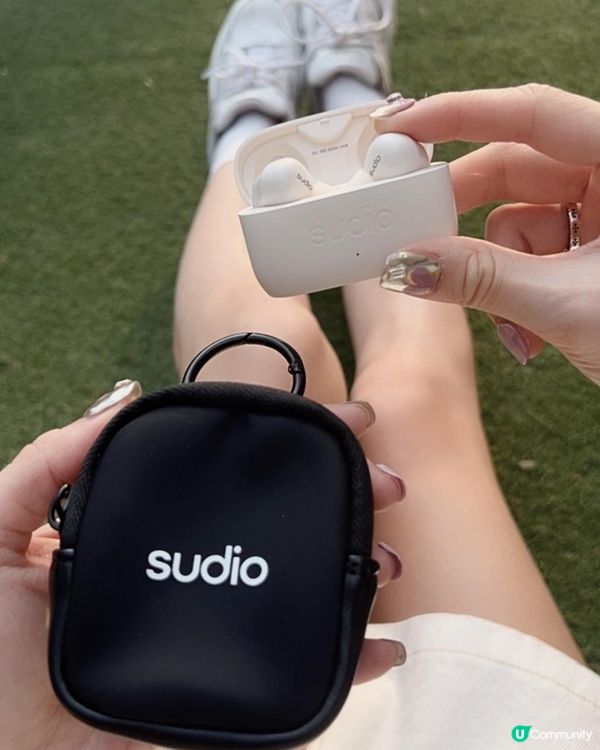 ＩBeの 簡約奶白色降噪藍芽耳機Sudio E3分享Ｉ 