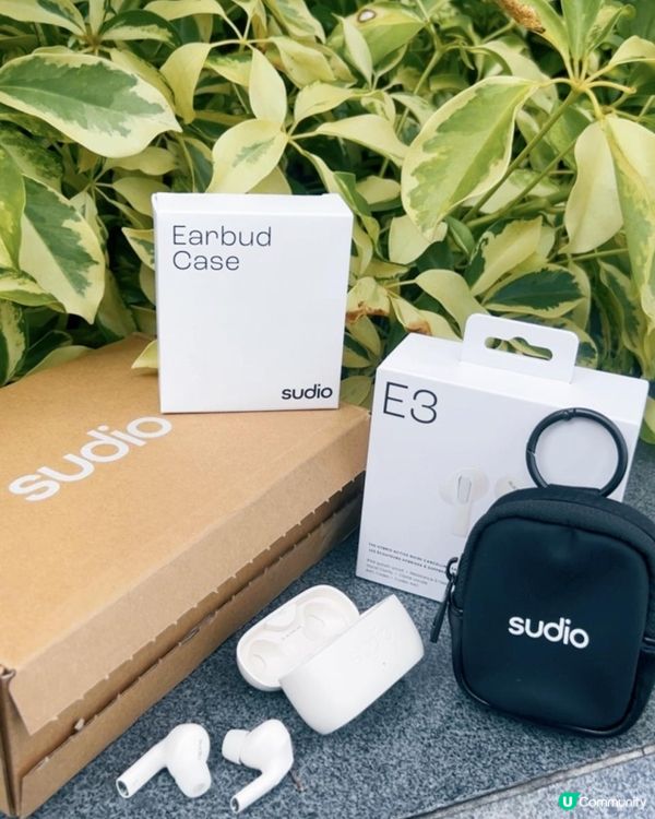 ＩBeの 簡約奶白色降噪藍芽耳機Sudio E3分享Ｉ 