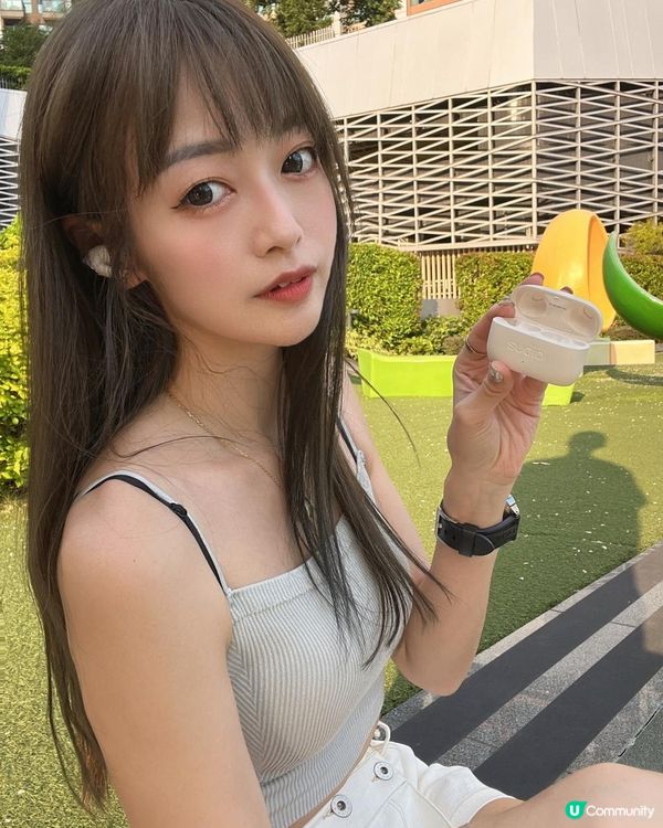 ＩBeの 簡約奶白色降噪藍芽耳機Sudio E3分享Ｉ 