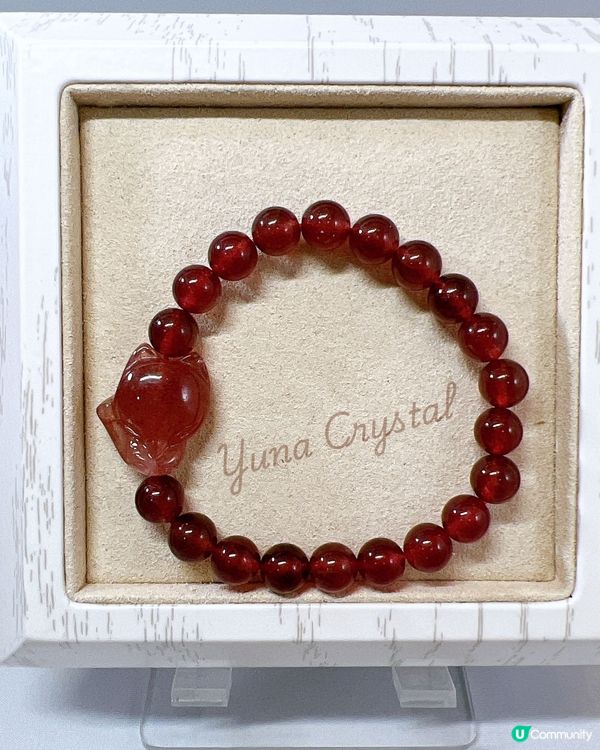 🍓鴿血紅草莓晶 x 草莓狐狸🦊