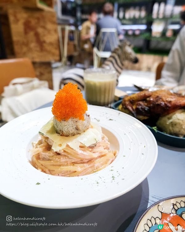 【吃下油麻地】超推薦可愛森系打卡cafe。優惠斑馬二人餐 - 慢理牆城