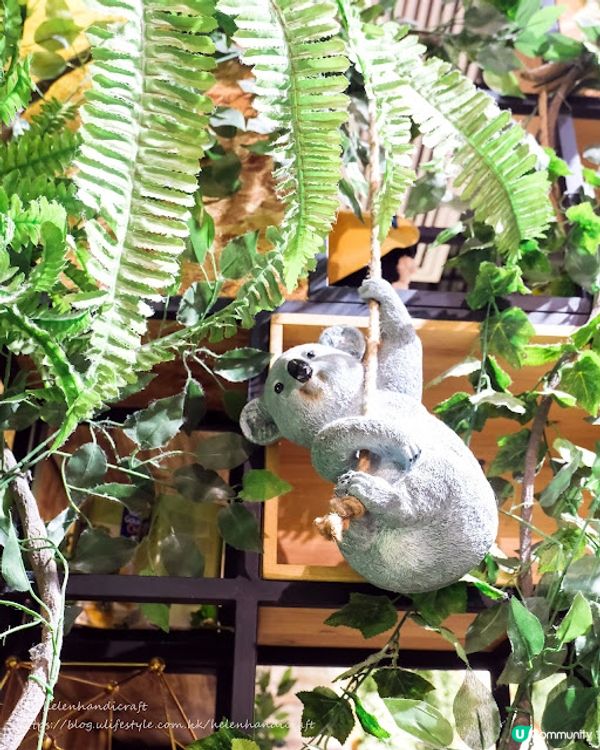 【吃下油麻地】超推薦可愛森系打卡cafe。優惠斑馬二人餐 - 慢理牆城