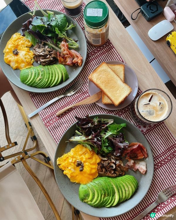 自家製牛油果All day breakfast👩🏻‍🍳