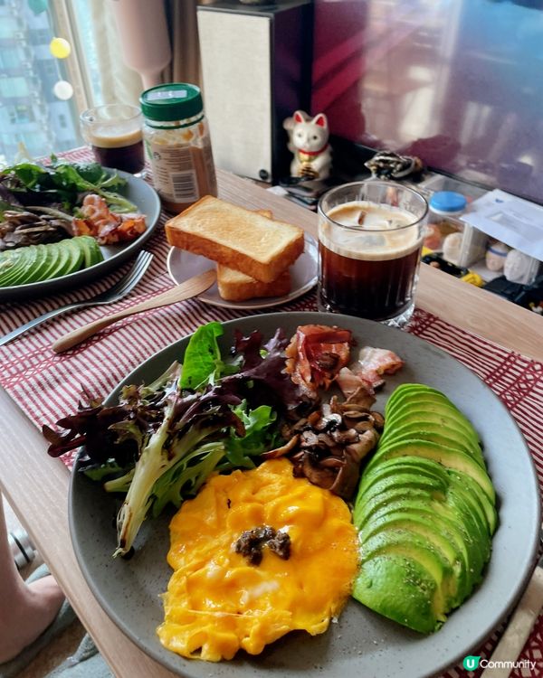 自家製牛油果All day breakfast👩🏻‍🍳