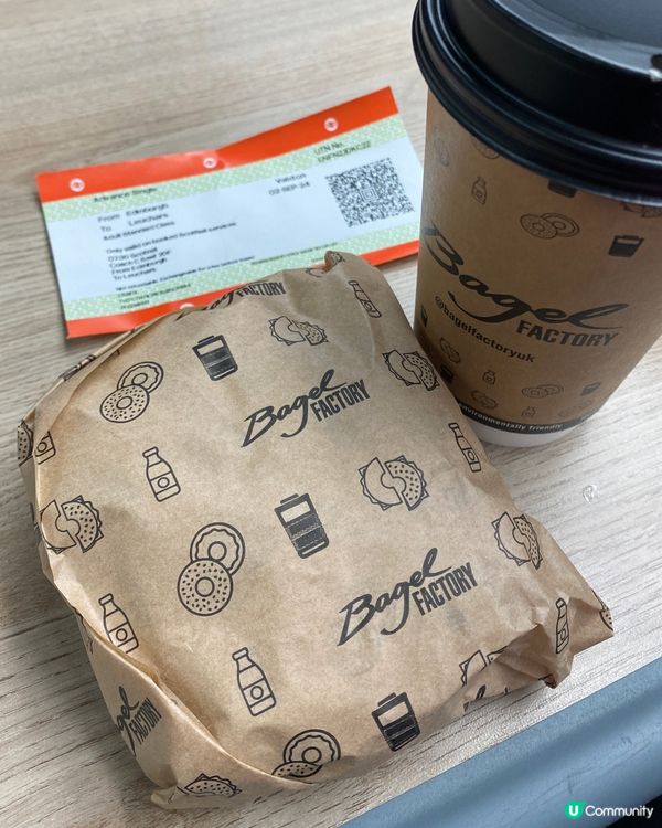 花生醬可具😋 英國 Bagel Factory 🥯🥜