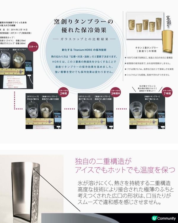 ✨花上萬元入手第1️⃣隻         🇯🇵日本製鈦金屬水杯🥛✨