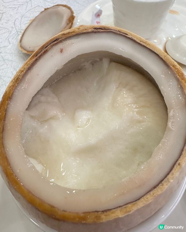 椰皇桃膠燉蛋白