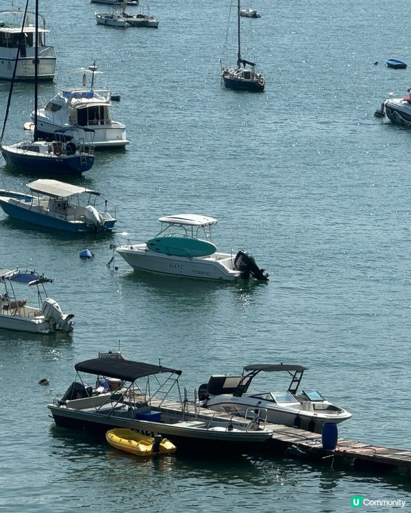 西貢白沙灣遊，可以看到帆船遊艇