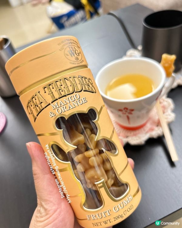 可沖泡成果香茗茶 💕 可愛熊仔造型軟糖Tea Teddies