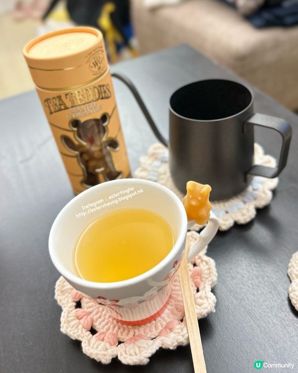 可沖泡成果香茗茶 💕 可愛熊仔造型軟糖Tea Teddies