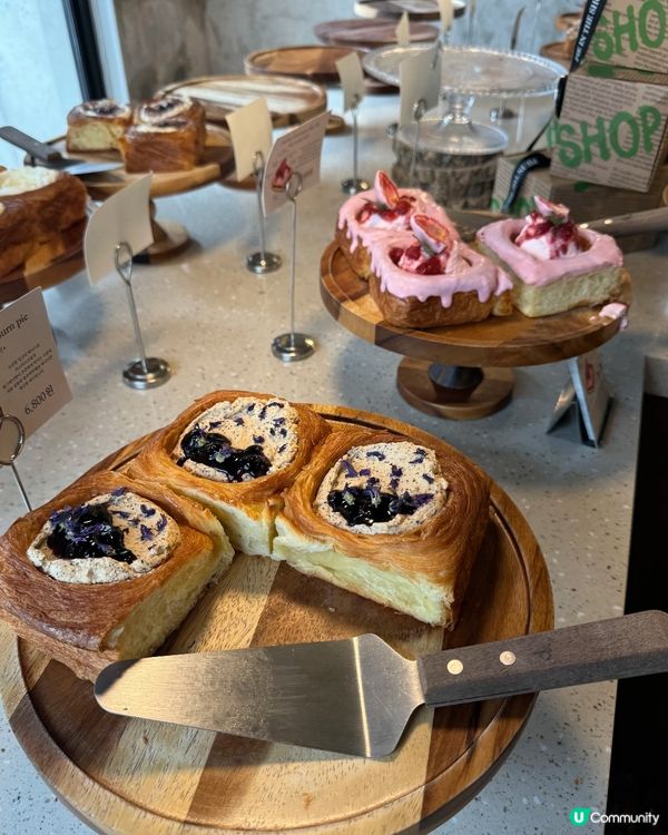 🇰🇷韓國薰衣草口味丹麥麵包