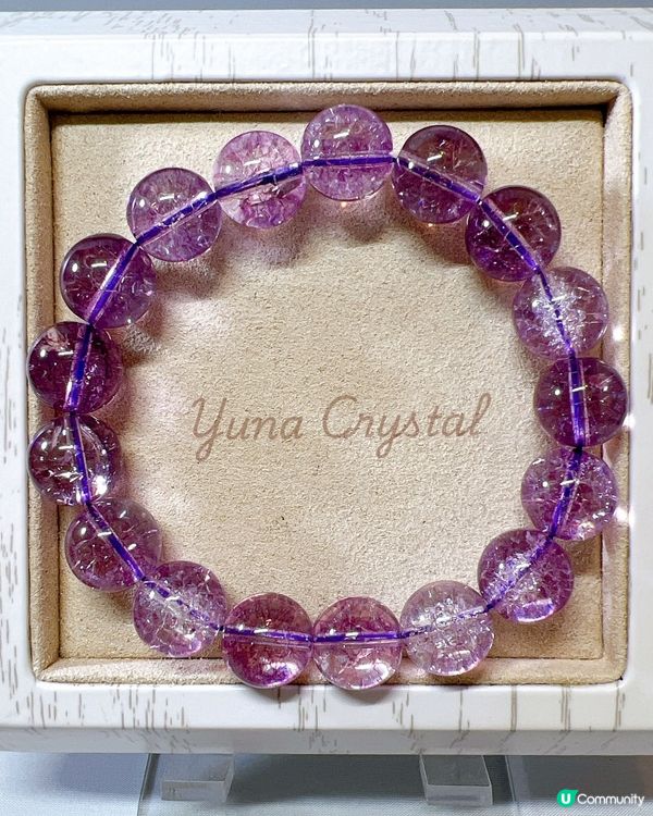 🔮紫晶洞手串（紫水晶）
