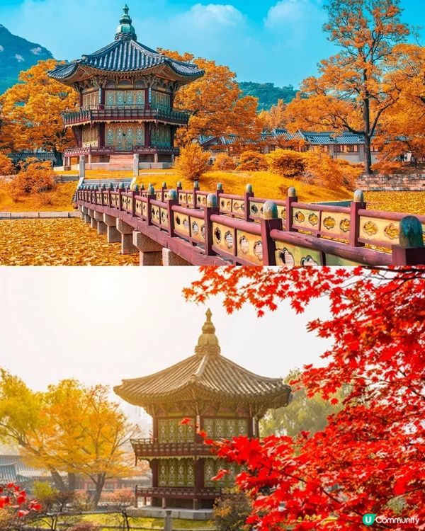 首爾秋季賞紅葉必去七大景點😍😍😍