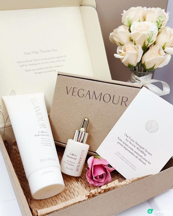 稀髮救星 ♥ 減少脫落 ♥ 增加密度！►Vegamour全新GRO+ Advanced系列