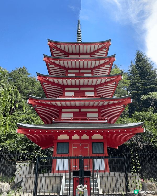 河口湖新倉富士淺間神社同患靈塔 ⛩️ 超震撼