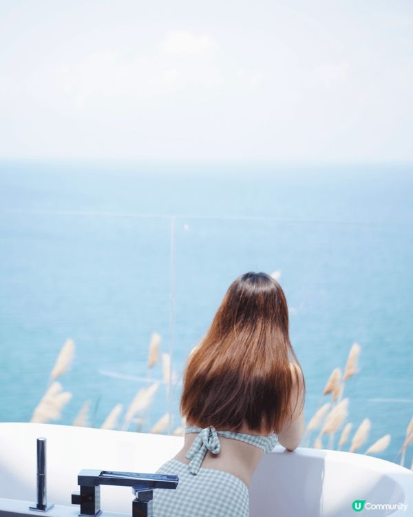 深圳大鵬的日落餐廳-「精釀農場」及「又見止間」位於海邊，景色...