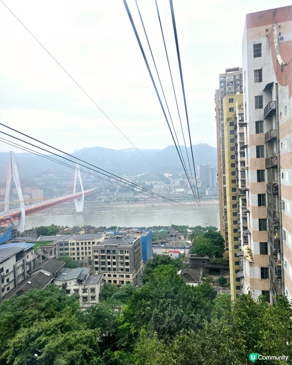 重慶必玩！🚡 長江索道，山城空中巴士！