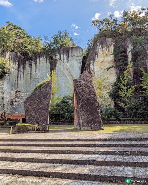 ## 大谷公園石佛平和観音 🏯  
## 爬上觀音肩膀望風景