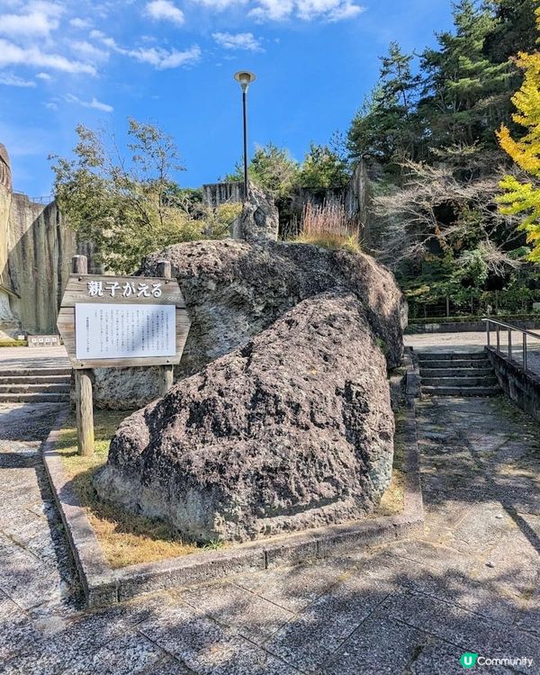 ## 大谷公園石佛平和観音 🏯  
## 爬上觀音肩膀望風景