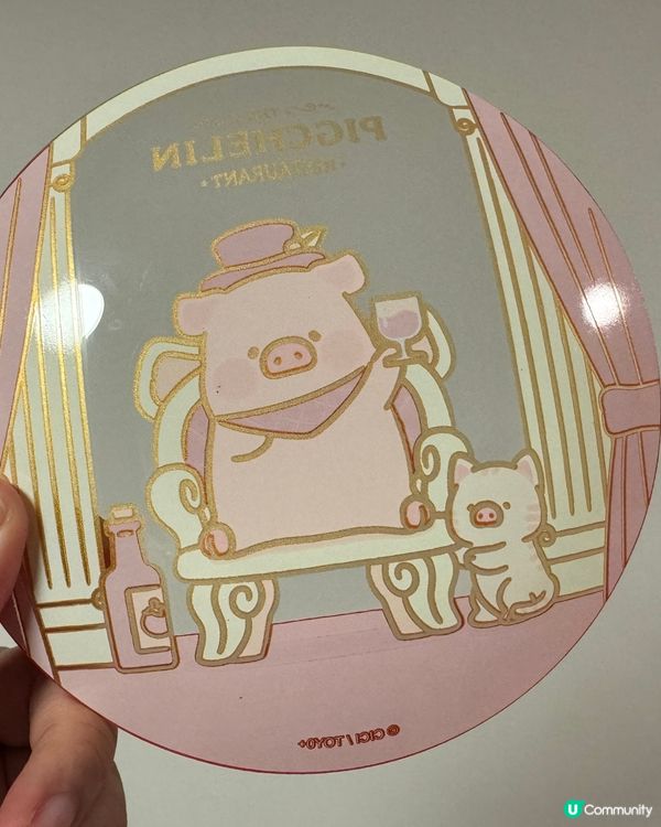 罐頭豬LULU 微熱山丘鳳梨酥連玻璃碟