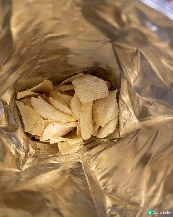 間中都係要食吓薯片