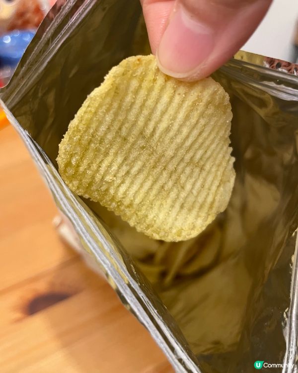 間中都係要食吓薯片