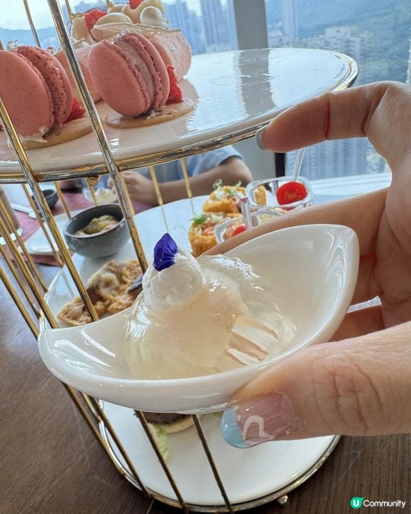 九龍東頂樓荔枝下午茶