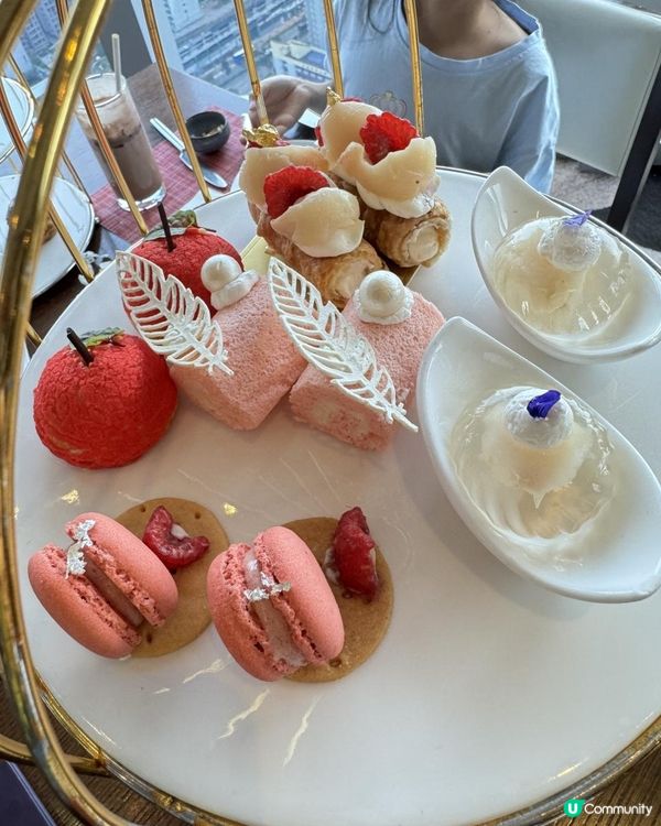 九龍東頂樓荔枝下午茶