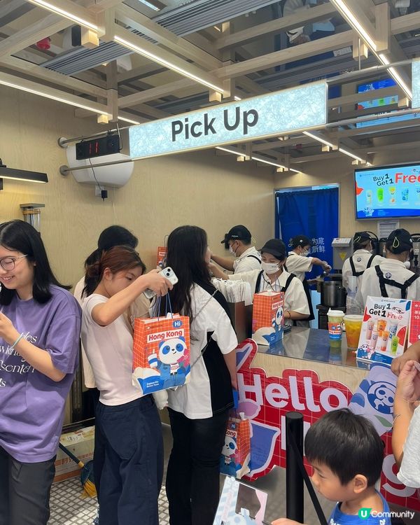 旺角茶百道開張啦！🎉 買一送一，快啲去試下！