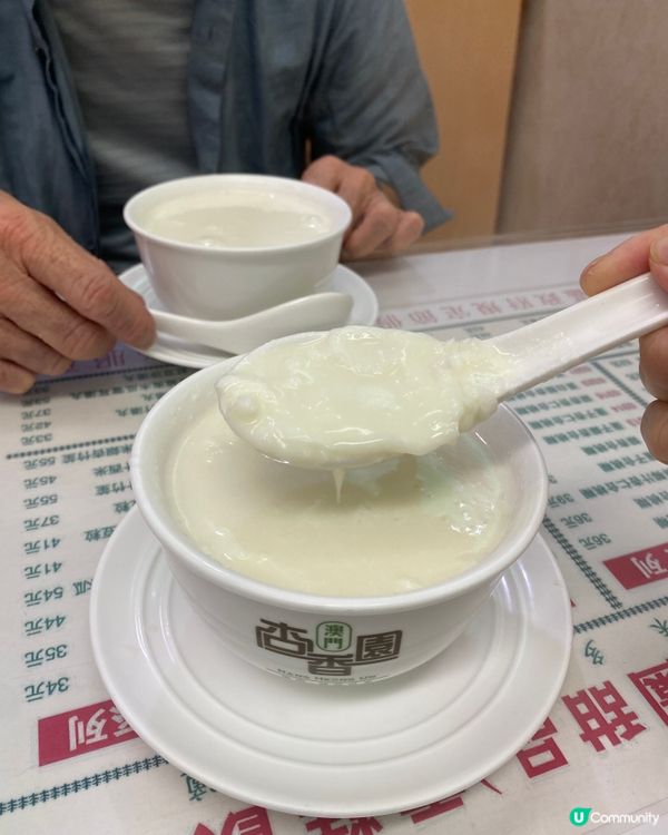 《澳門必吃推界》蛋白杏仁茶、豆腐布甸＆杏仁餅