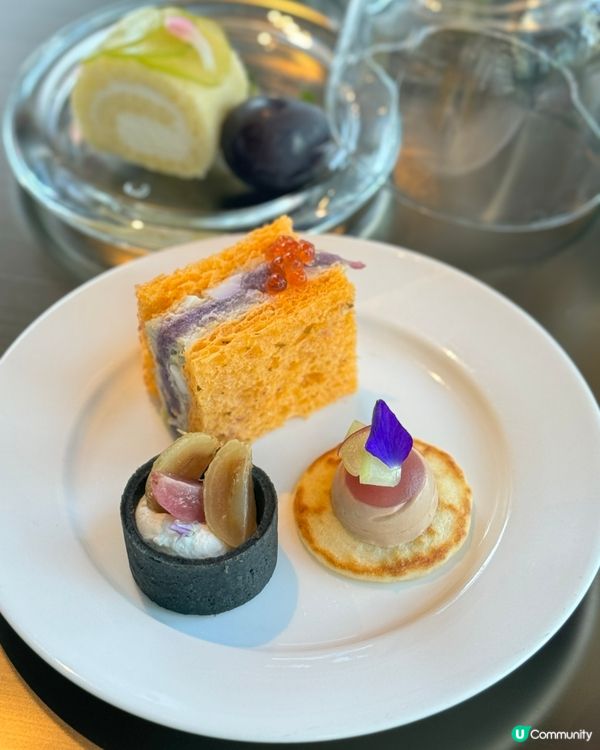 紫魅葡萄下午茶🍇👑  港麗酒店樂聚廊，美肌之旅！