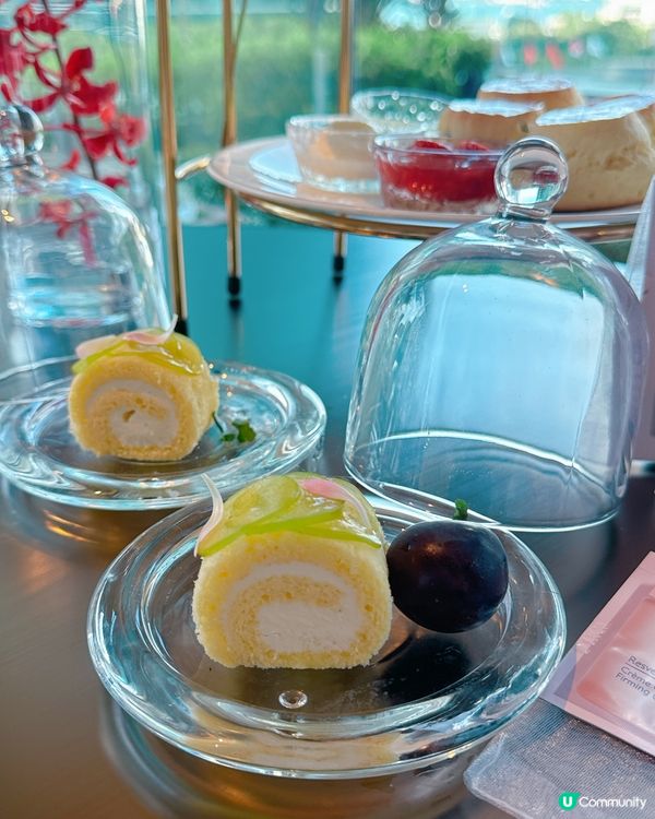 紫魅葡萄下午茶🍇👑  港麗酒店樂聚廊，美肌之旅！