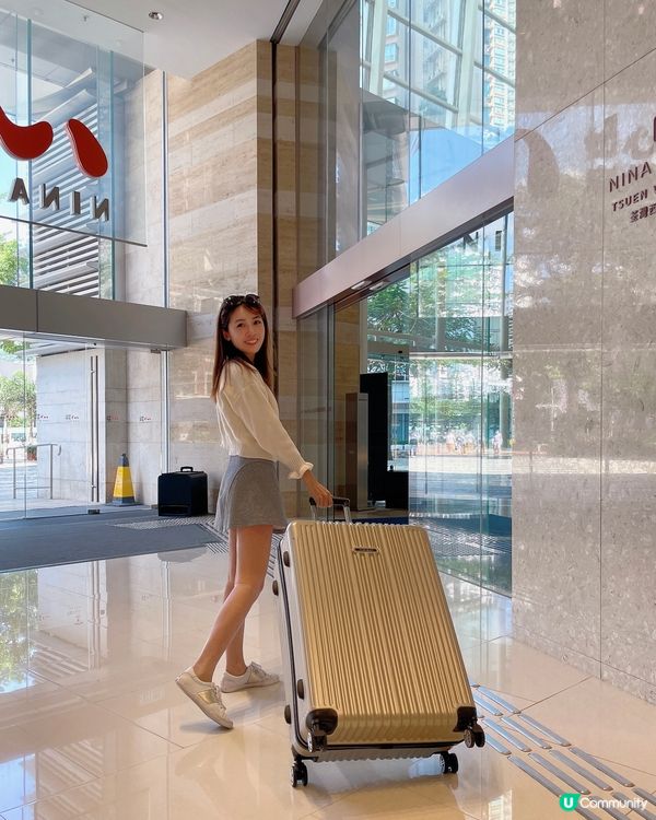 開箱啦！🤩 新行李箱顏值爆登！