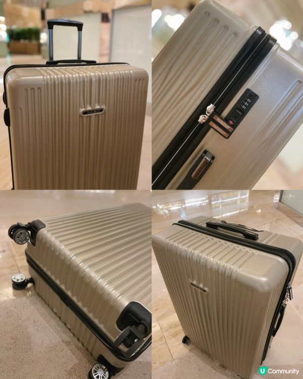 開箱啦！🤩 新行李箱顏值爆登！