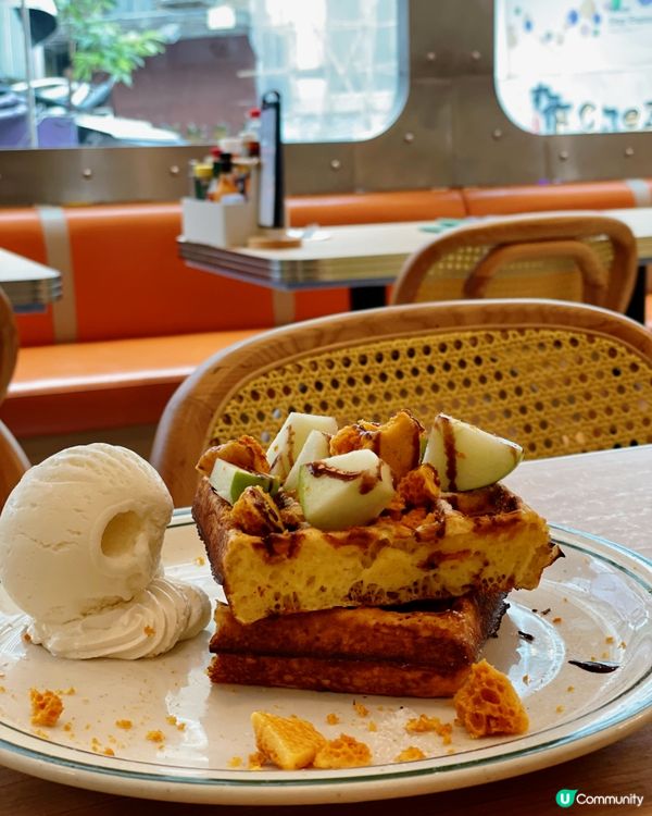 中環Brunch好去處💚Green Waffle Diner