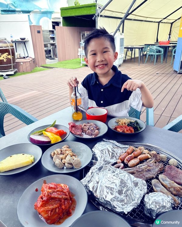 流浮山超值任食韓燒