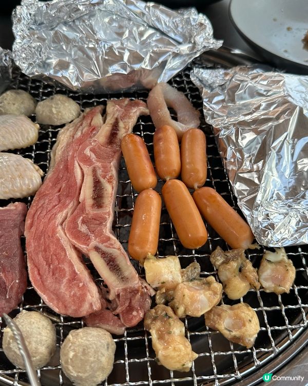 流浮山超值任食韓燒