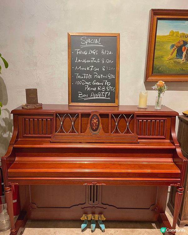 上環新店🤍浪漫打卡法式餐廳💐