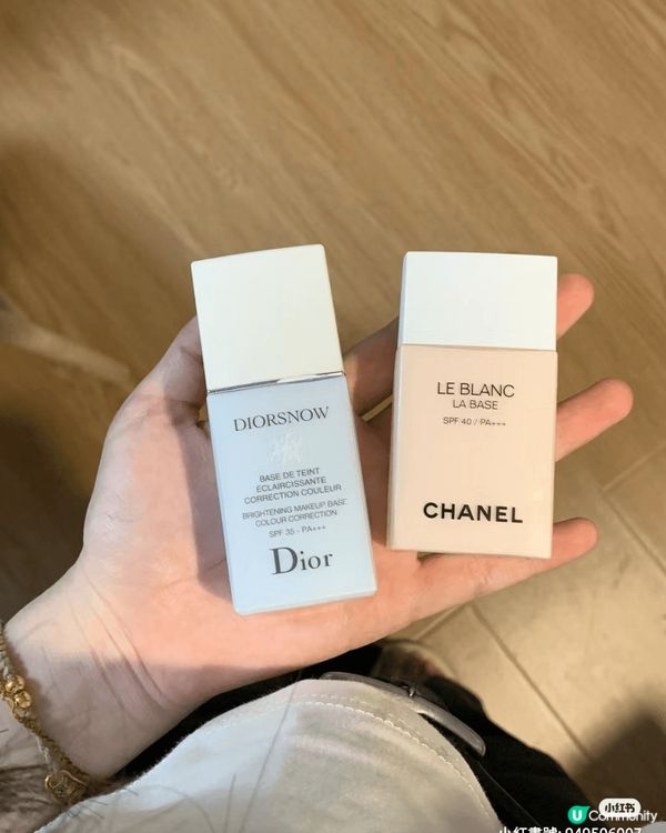 Dior隔離vs Chanel隔離