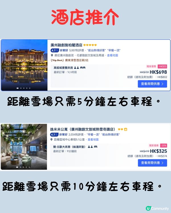 廣州融創熱雪奇蹟遊玩攻略⛄️7.5萬平方米室內滑雪場‼️含港人優惠