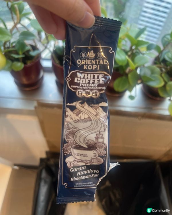 喜馬拉雅山岩鹽白咖啡🤩好飲過手沖，放喺office一流！