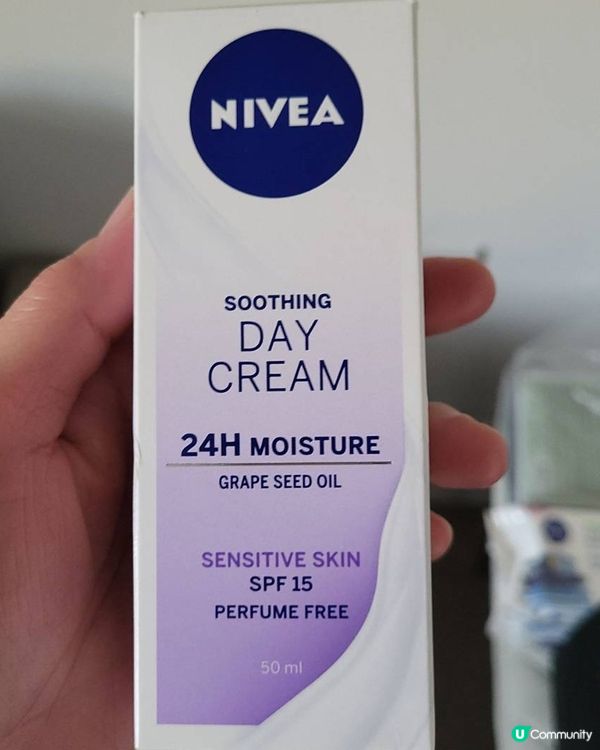 Nivea 日霜滋潤而且價錢不貴，性價比高