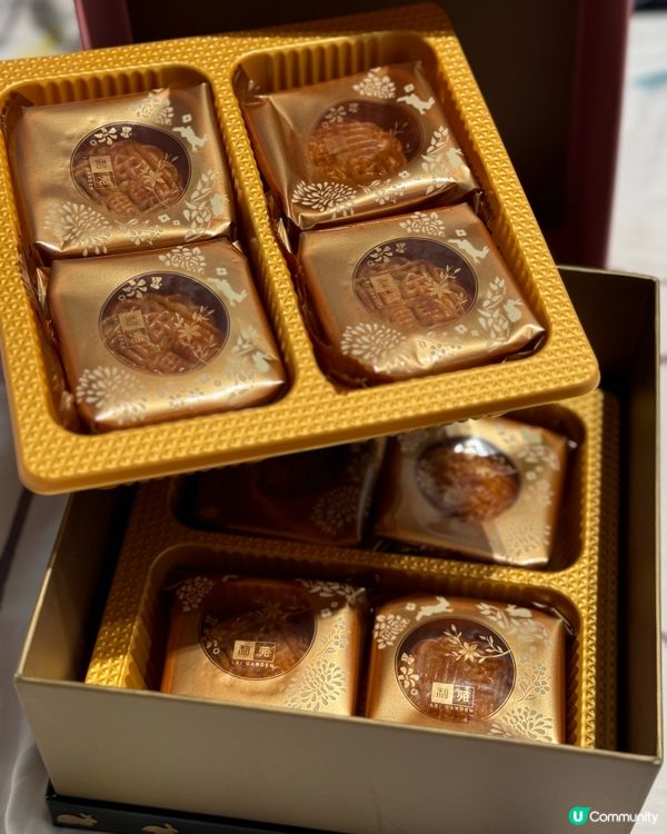 中秋佳節🏮 利苑迷你軟心陳皮紅豆月餅登場！🤩