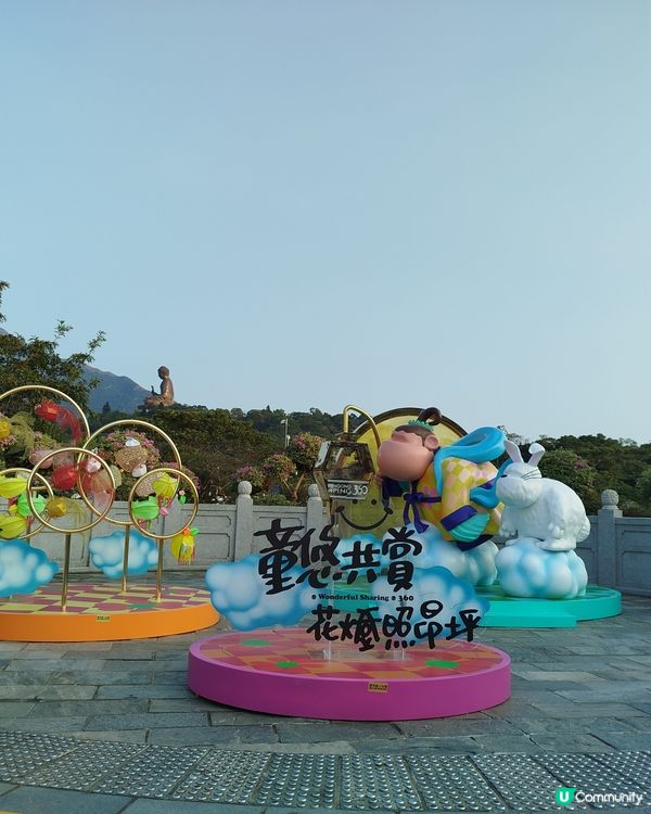 昂坪360 最近嘅童悠共賞主題有葛民輝嘅創作