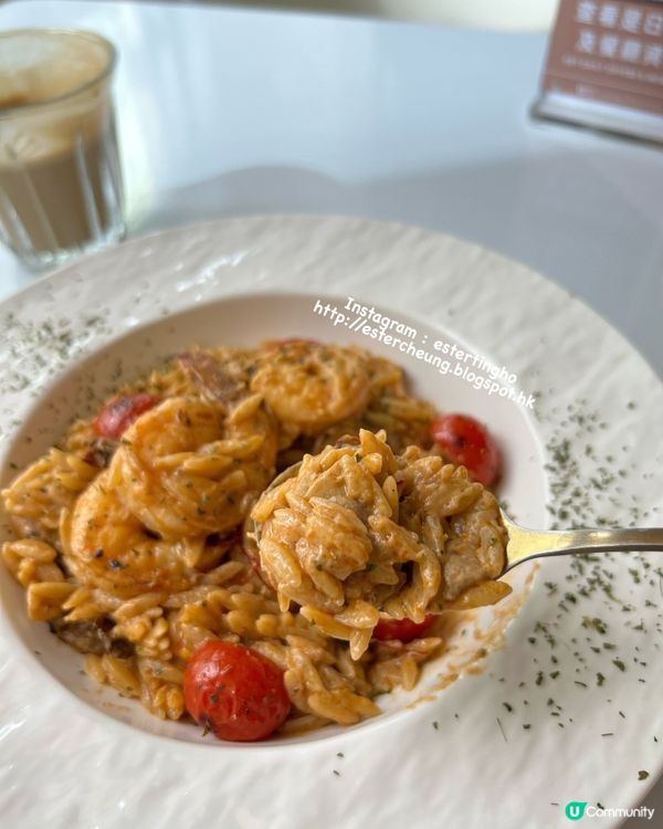 足料好食 🦐🦀 虎蝦蟹肉蟹膏濃蝦汁意大利飯