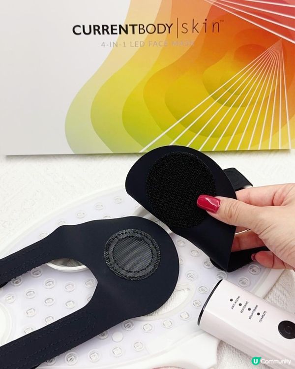 首創LED標靶護膚 ♥ 零死角美肌！►CurrentBody 4合1 LED光療面膜儀