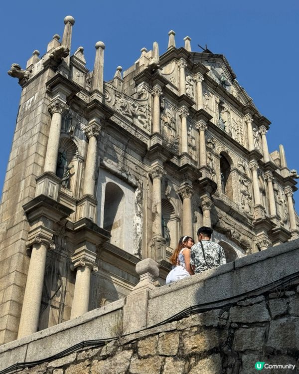 大三巴打卡位❤️🫶🏻